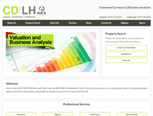 Tablet Screenshot of cdlh.co.uk